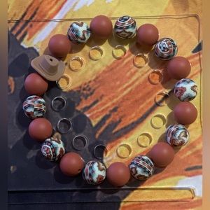 Western keychain wristlet